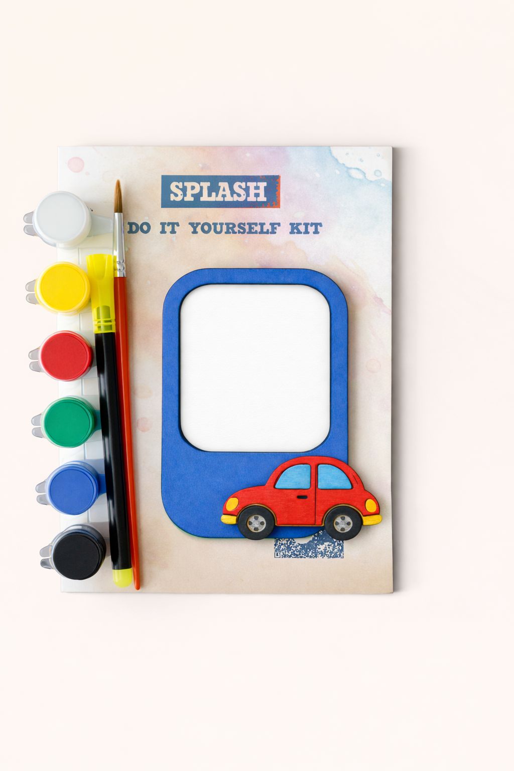 3 Layer Car DIY Photo Frame Fridge Magnet | Paint Your Own Photoframe Fridge Magnet | SPLASH DIY by Splash Arts