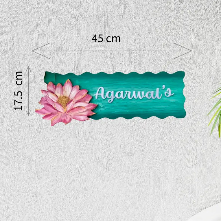 Lotus Nameplate - nameplate