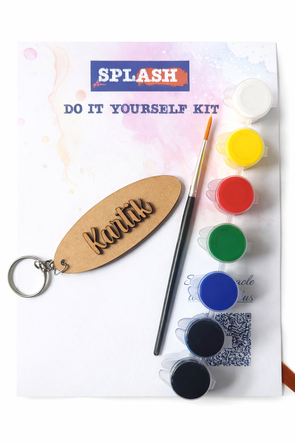 Name Tag Keychain with Personalised name best for gifting in birthday party return gift