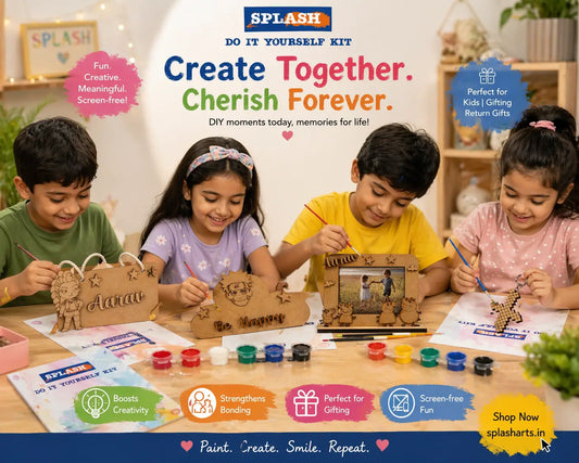 Best DIY Kit for Kids in India I Anime DIY Kits I Paint Your Own DIY kit