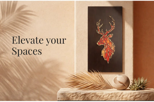 Wooden Wall Décor for Home in India | Elegant Wooden Wall Art by Splash Arts