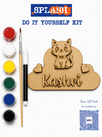 Personalised Theme Fridge Magnet DIY Kit | Paint Your Own Fridge Magnet | Birthday Return Gift | SPLASH DIY by Splash Arts