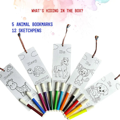 5 Animal Bookmark DIY Kit I SPLASH DIY Kit - Bookmark