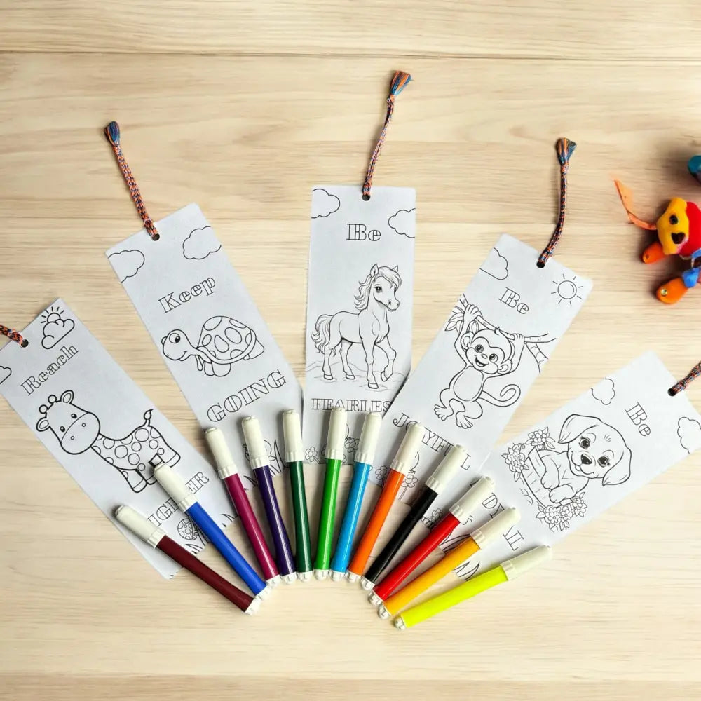5 Animal Bookmark DIY Kit I SPLASH DIY Kit - Bookmark