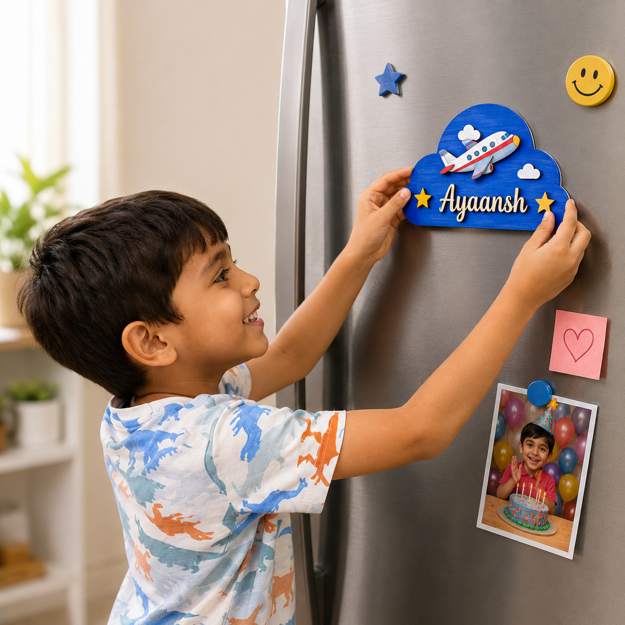 Personalised Theme Fridge Magnet DIY Kit |Paint Your Own Fridge Magnet| Birthday Return Gift I SPLASH DIY by Splash Arts