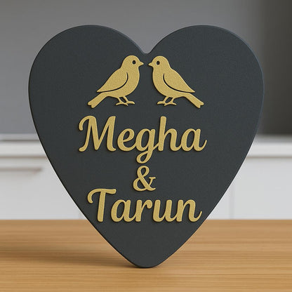 Love Nest Nameplate