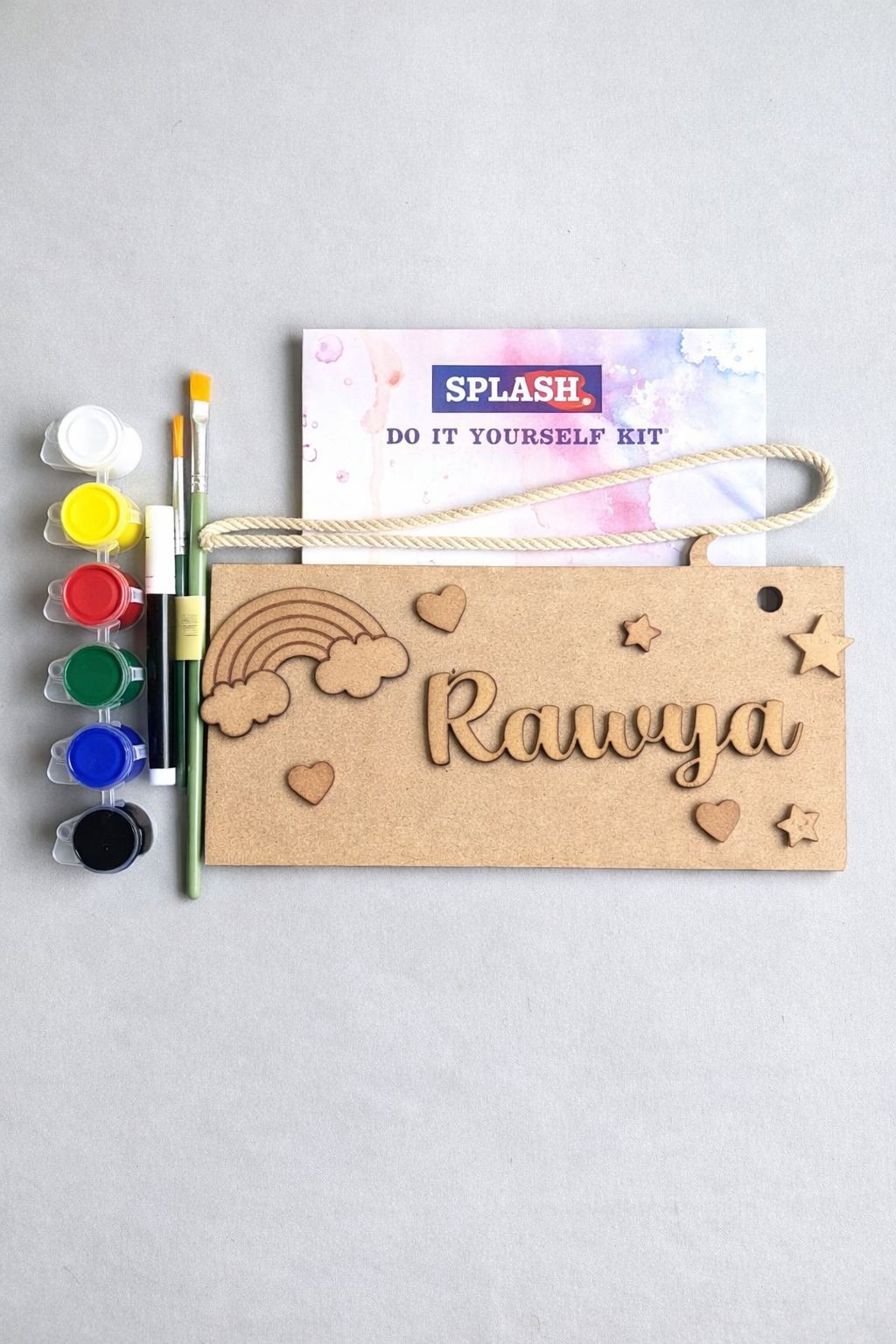 Rainbow Nameboard DIY Kit