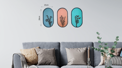 Serene Set  -Set of 3 Wall Hanging