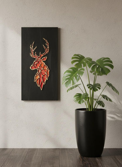 Eternal Glow Deer Wall Hanging