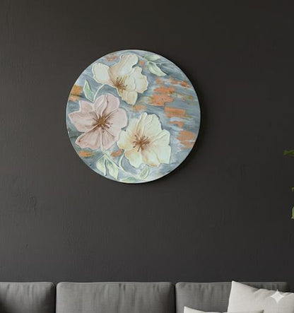 Petals of Dawn – Textured Floral Bloom (Original)