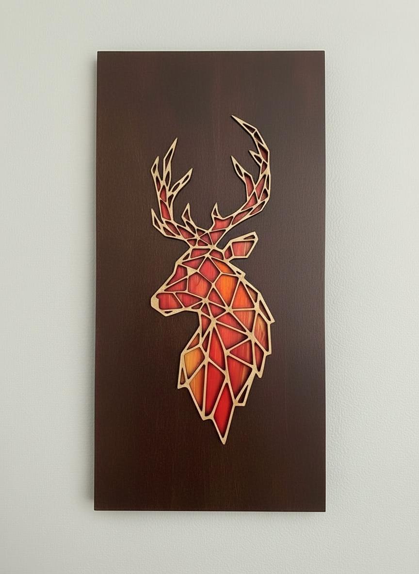 Eternal Glow Deer Wall Hanging