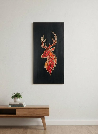 Eternal Glow Deer Wall Hanging