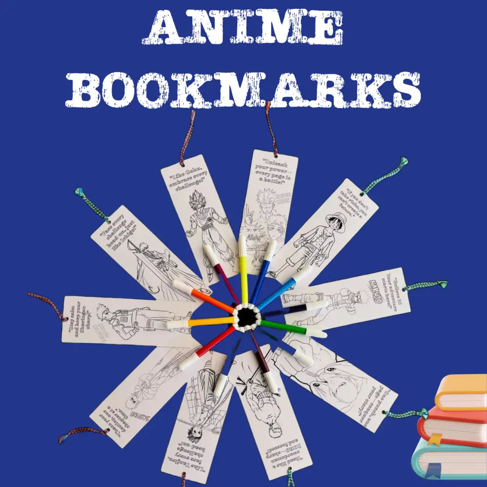 Anime character Bookmark DIY Kit I SPLASH DIY Kit - Bookmark