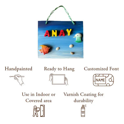 Aquatic Kids Nameplate