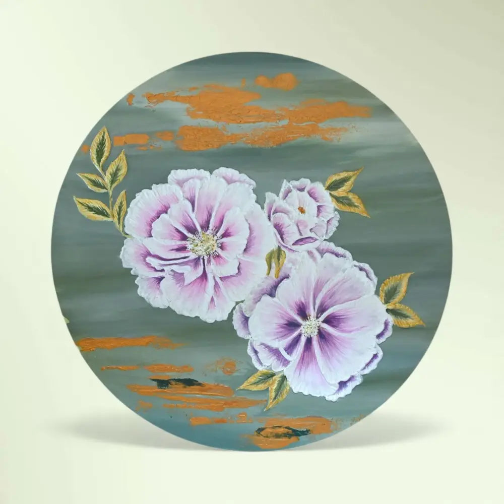 Blooming Harmony – Pastel Floral Elegance(Original) - paintings