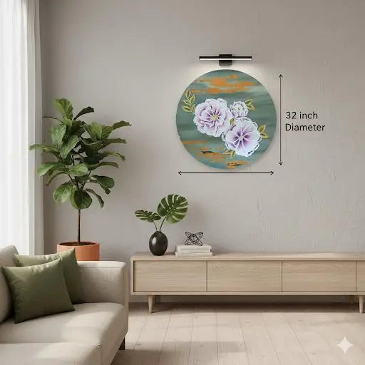 Blooming Harmony – Pastel Floral Elegance(Original) - paintings