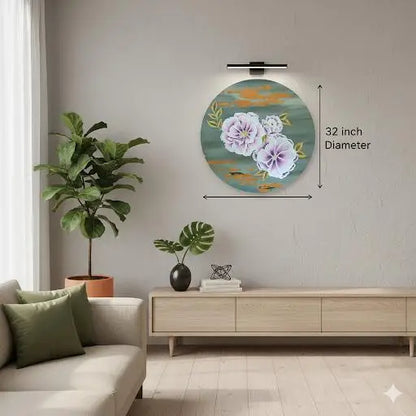 Blooming Harmony – Pastel Floral Elegance(Original) - paintings
