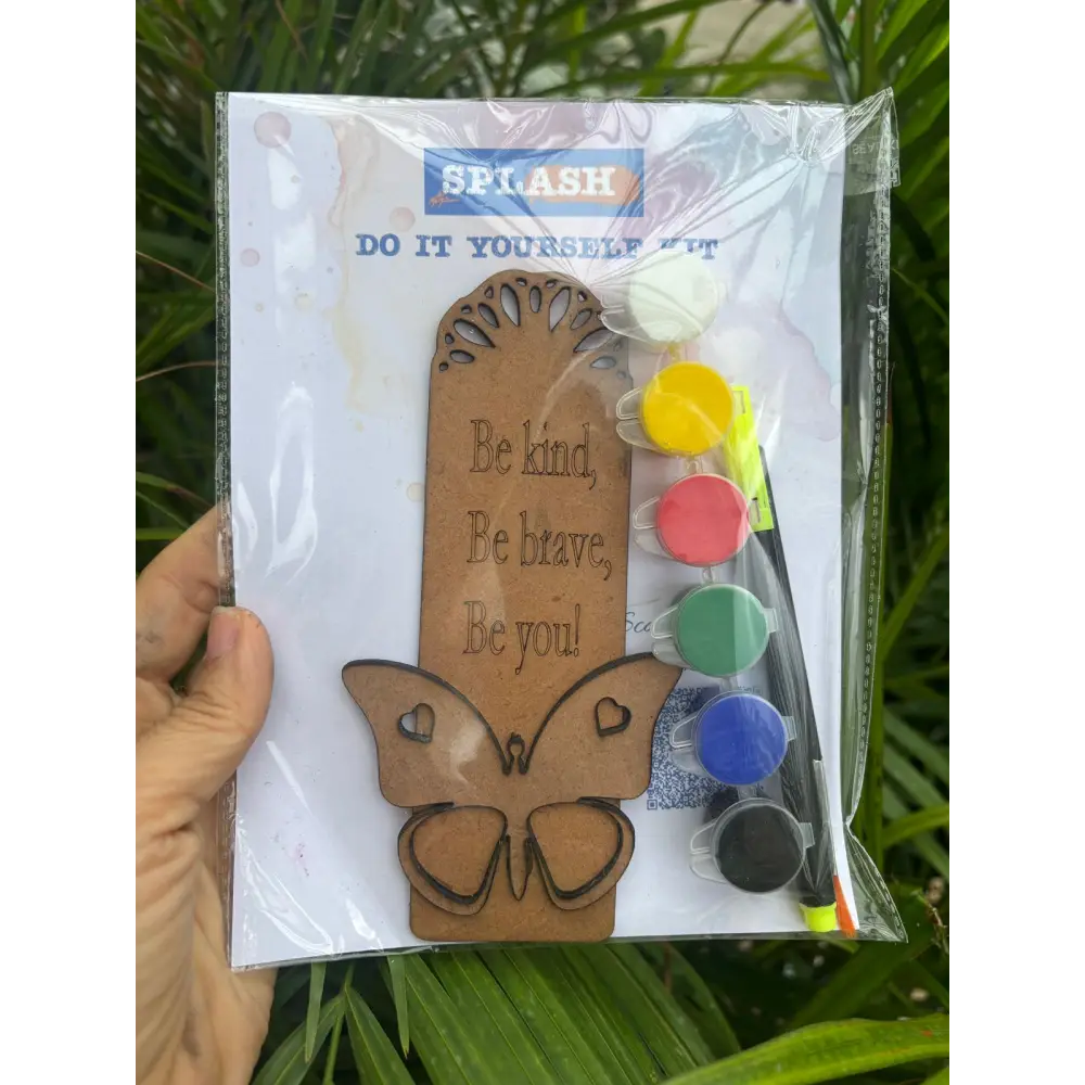 Butterfly Bookmark DIY Kit | Paint Your Own Wooden Bookmarks | Art & Craft Activity| SPLASH DIY by Splash Arts