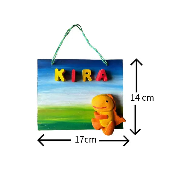Dinosaur Kids Nameplate