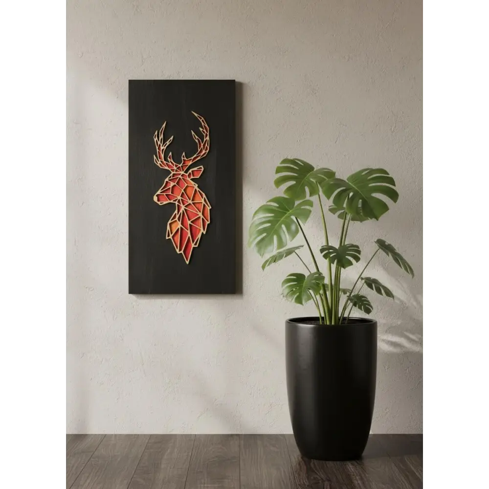 Eternal Glow Deer Wall Hanging | Wall Decor - Wall hanging