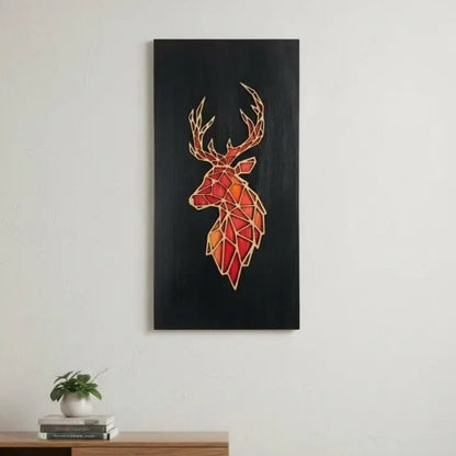 Eternal Glow Deer Wall Hanging | Wall Decor - Wall hanging