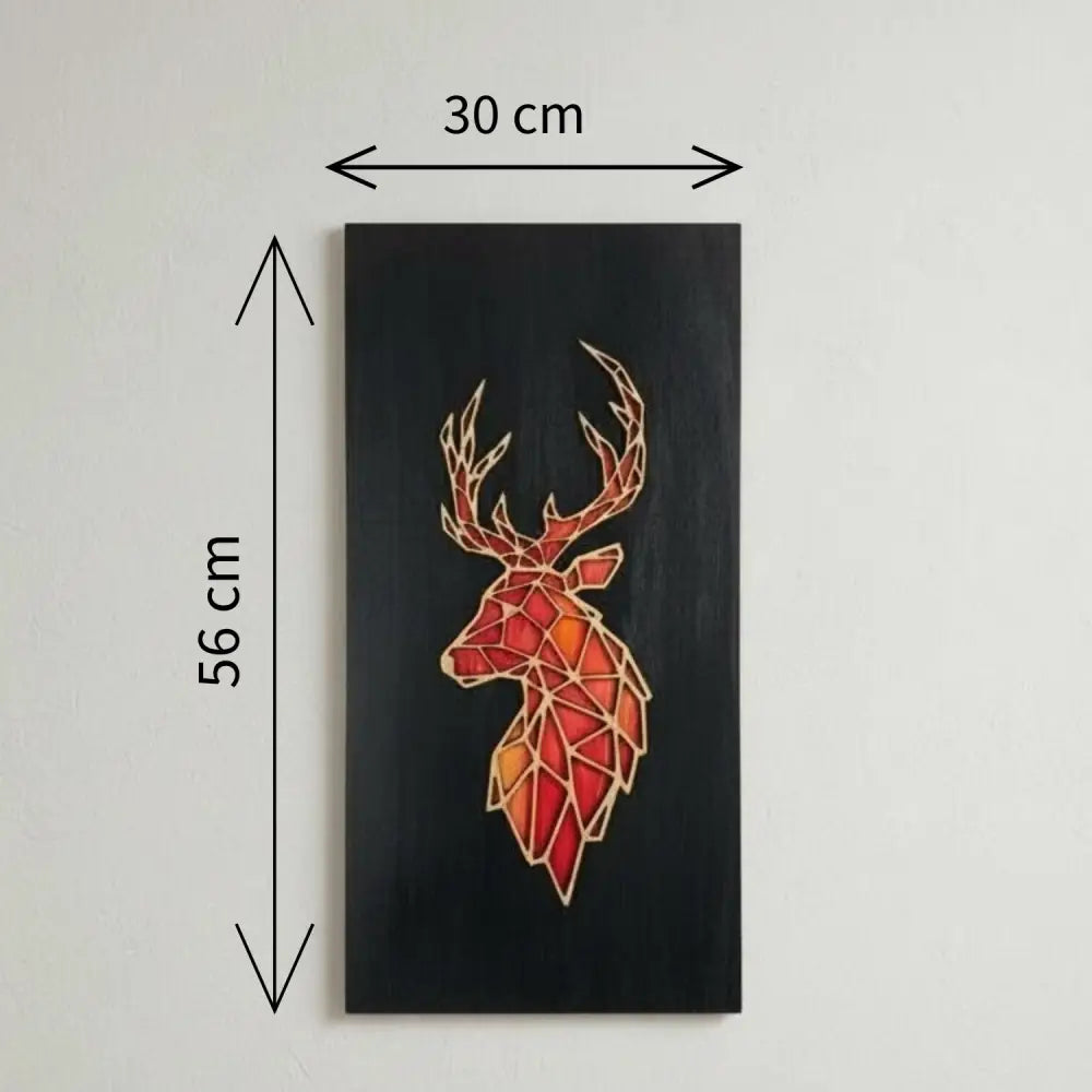 Eternal Glow Deer Wall Hanging | Wall Decor - Wall hanging