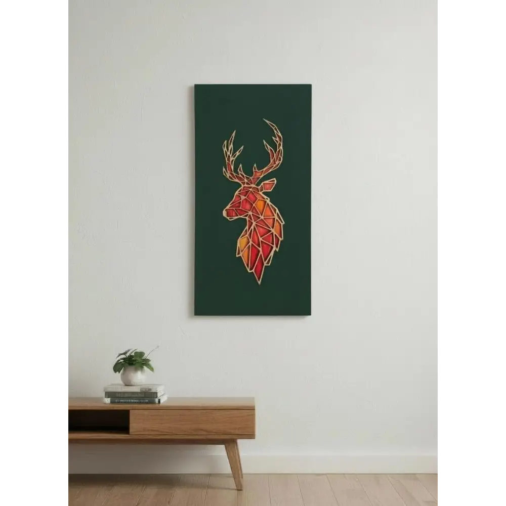 Eternal Glow Deer Wall Hanging | Wall Decor - Wall hanging