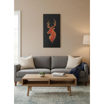 Eternal Glow Deer Wall Hanging | Wall Decor - Wall hanging