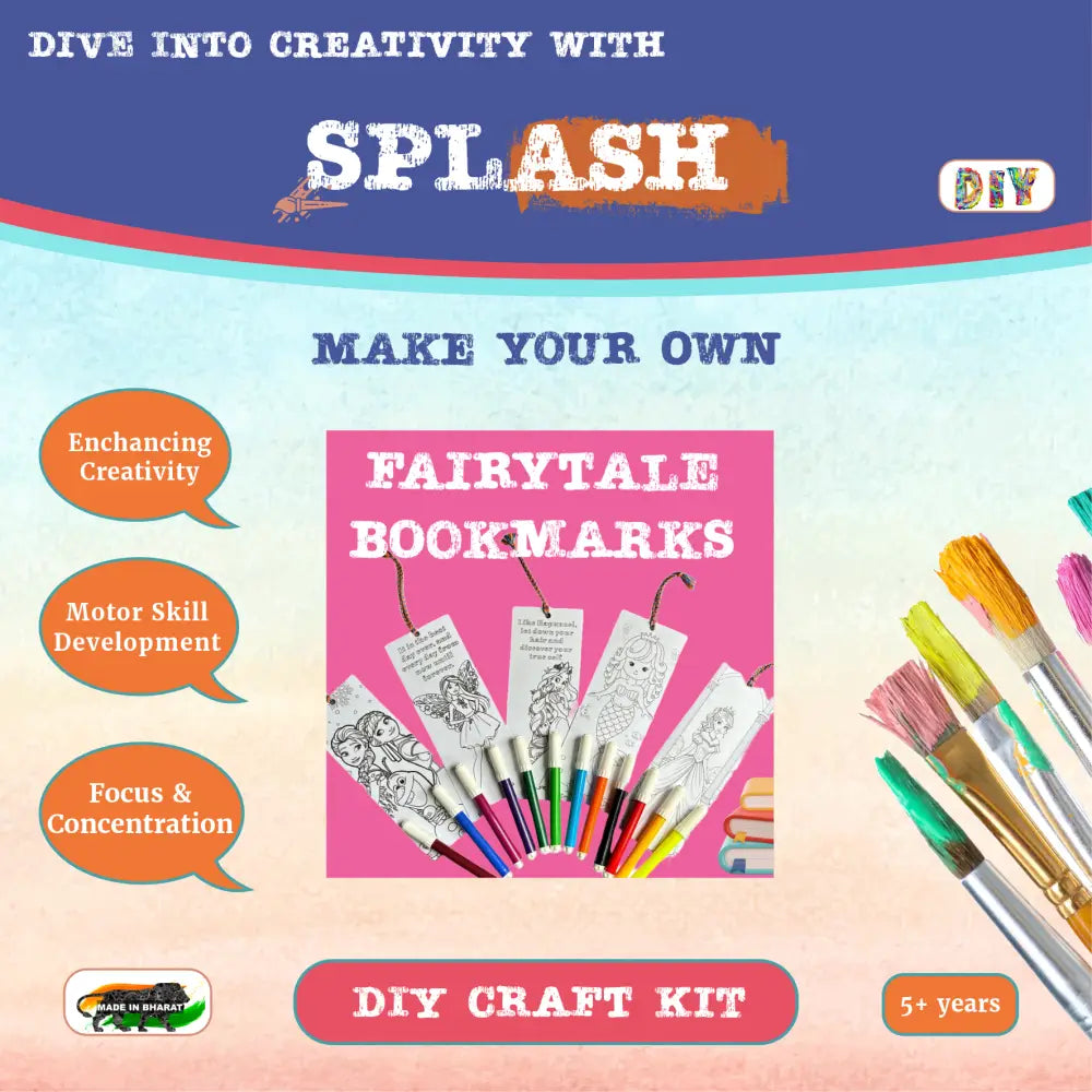 Fairytale Bookmark DIY Kit I SPLASH DIY Kit - Bookmark