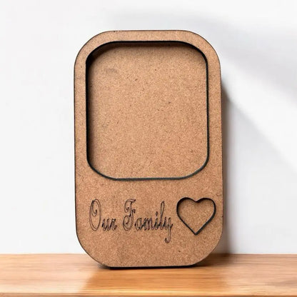Family Photo Frame Fridge Magnet DIY Kit | Paint Your Own Photoframe Fridge Magnet | SPLASH DIY by Splash Arts