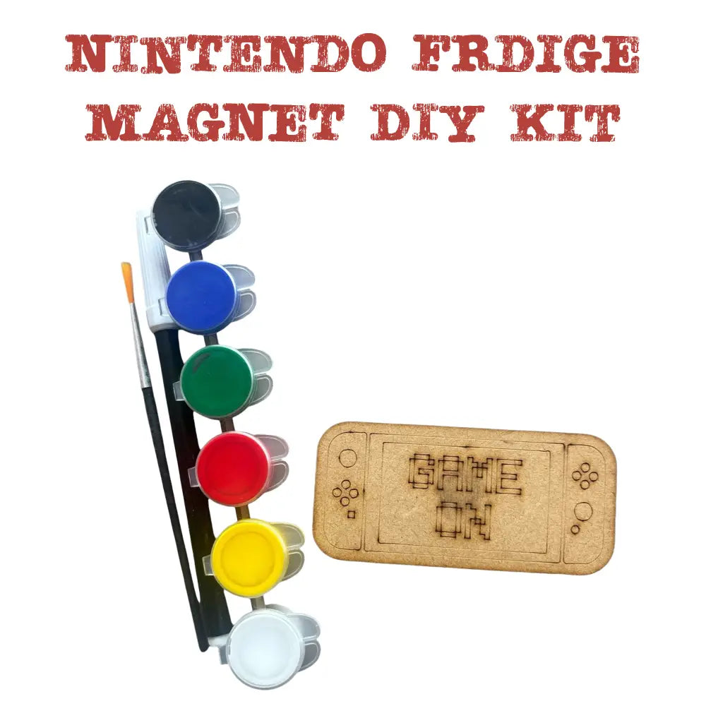 Gamer Remote Fridge Magnet DIY Kit | Paint Your Own Fridge Magnet| SPLASH DIY by Splash Arts - Fridge Magnets,returngift
