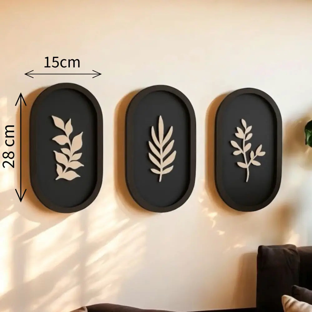 Harmony Trio -Set of 3 Wall Hanging | Wall Decor - Wall hanging