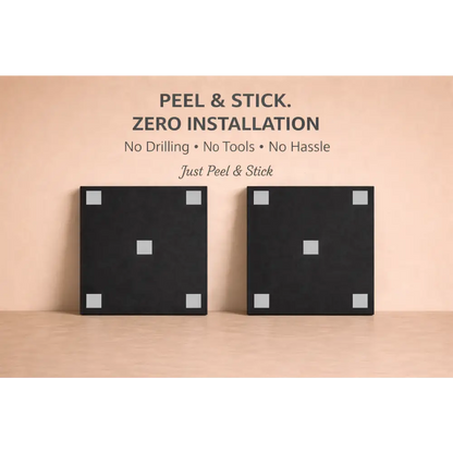 Her Essence & His Form Art Panel | Wall Decor - 28 cm × 35 cm / MDF Wood - Wall hanging