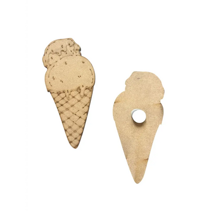 Icecream Fridge Magnet DIY Kit | Paint Your Own Fridge Magnet | SPLASH DIY by Splash Arts - Fridge Magnets,returngift