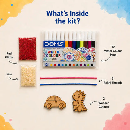 Rakhi DIY Kit | Paint Your Own Rakhi Kit | SplashArts