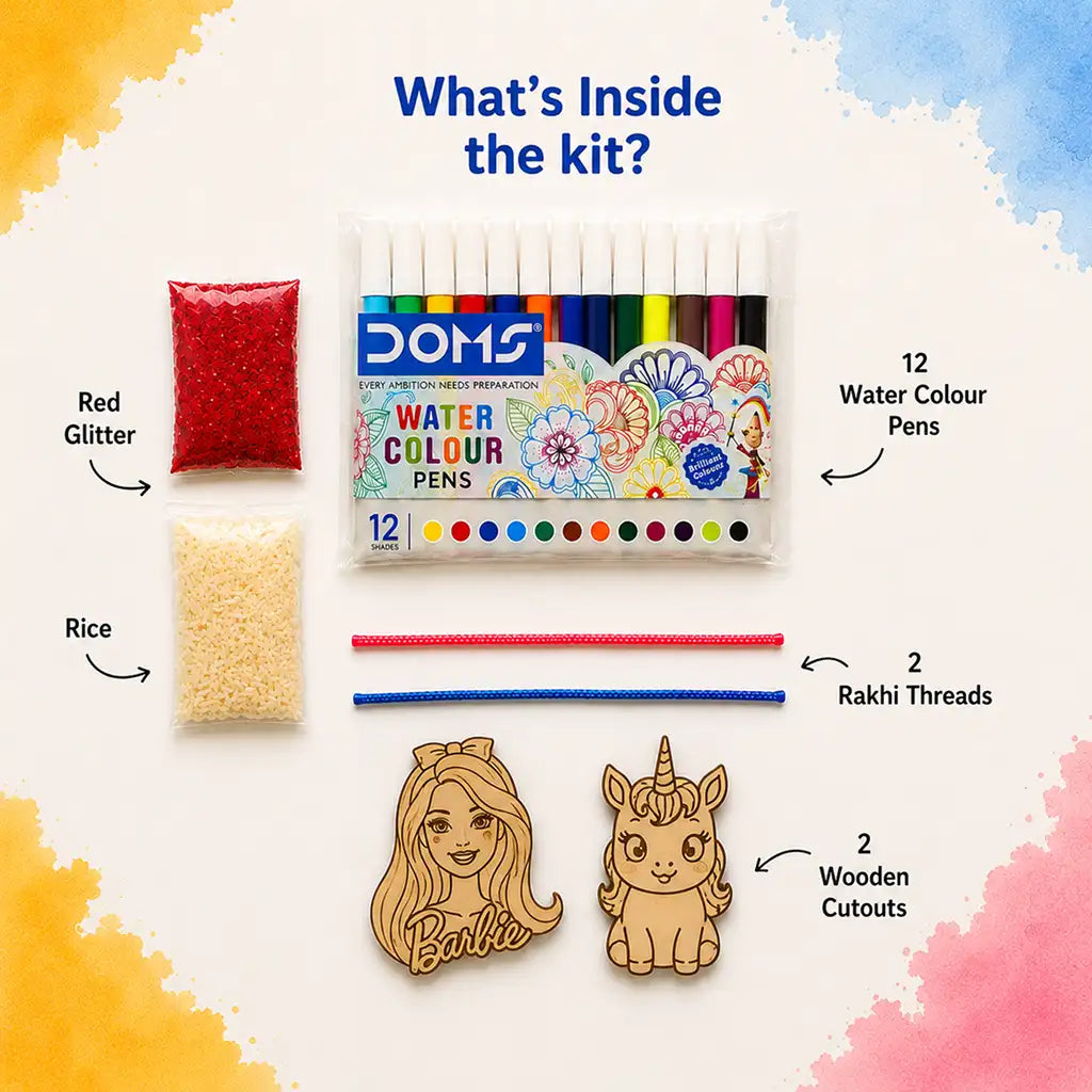 Rakhi DIY Kit | Paint Your Own Rakhi Kit | SplashArts