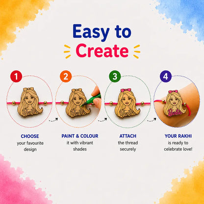 Rakhi DIY Kit | Paint Your Own Rakhi Kit | SplashArts