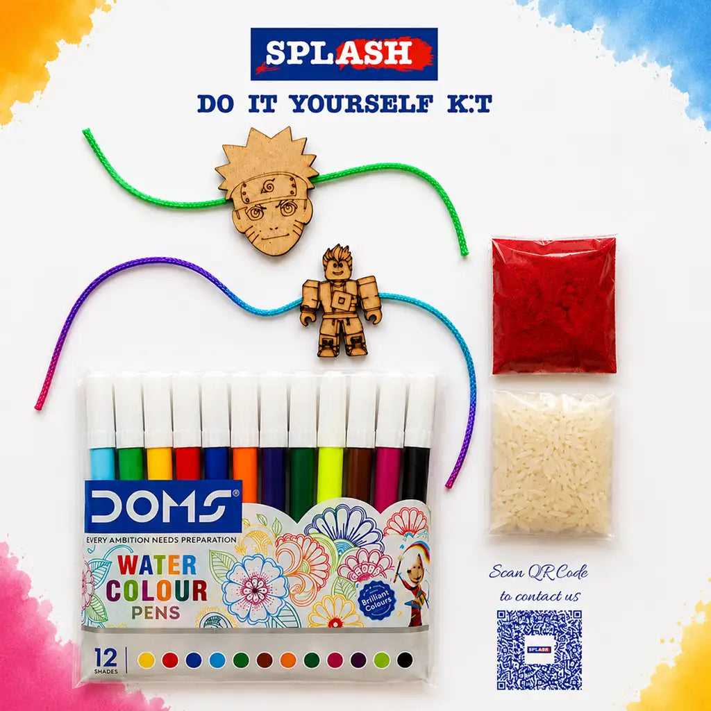 Rakhi DIY Kit | Paint Your Own Rakhi Kit | SplashArts