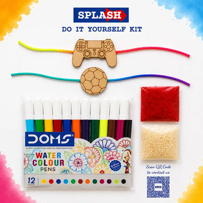 Rakhi DIY Kit | Paint Your Own Rakhi Kit | SplashArts
