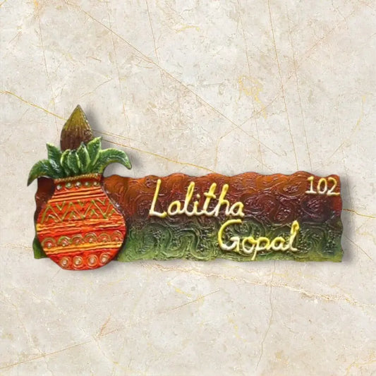 Kalash Nameplate - nameplate