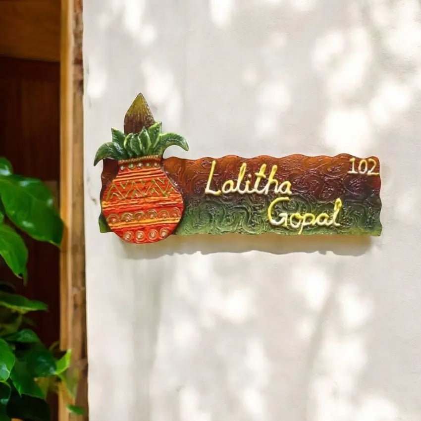 Kalash Nameplate - nameplate