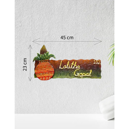 Kalash Nameplate - nameplate