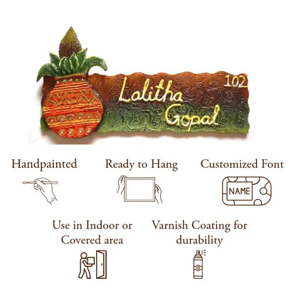 Kalash Nameplate - nameplate