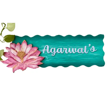 Lotus Nameplate - nameplate
