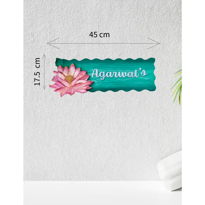 Lotus Nameplate - nameplate