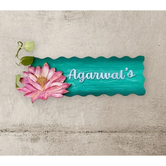 Lotus Nameplate - nameplate