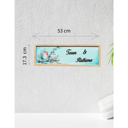 Love in the Air Nameplate - nameplate
