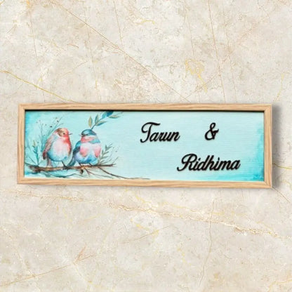 Love in the Air Nameplate - nameplate