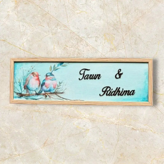 Love in the Air Nameplate - nameplate