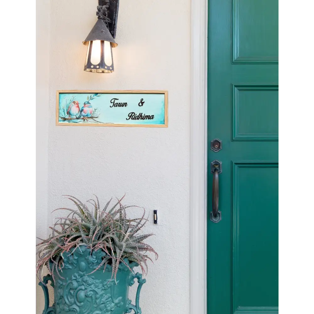 Love in the Air Nameplate - nameplate
